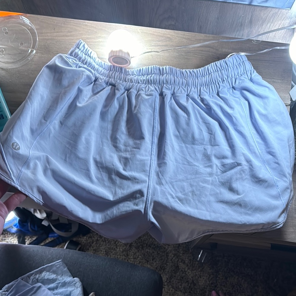 Lululemon Light Blue Athletic Shorts